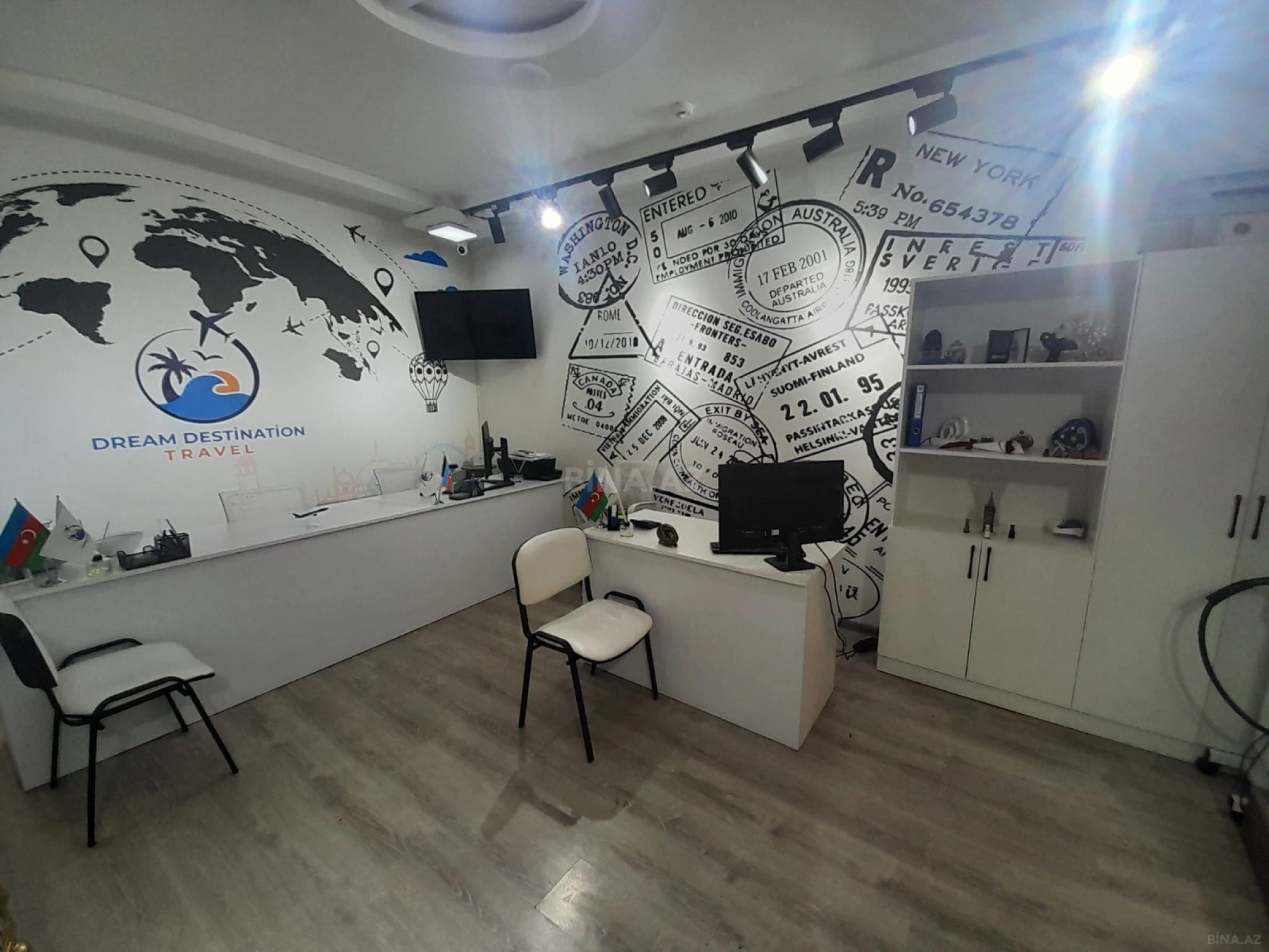 Kirayə verilir 1 otaqlı ofis 27 m²