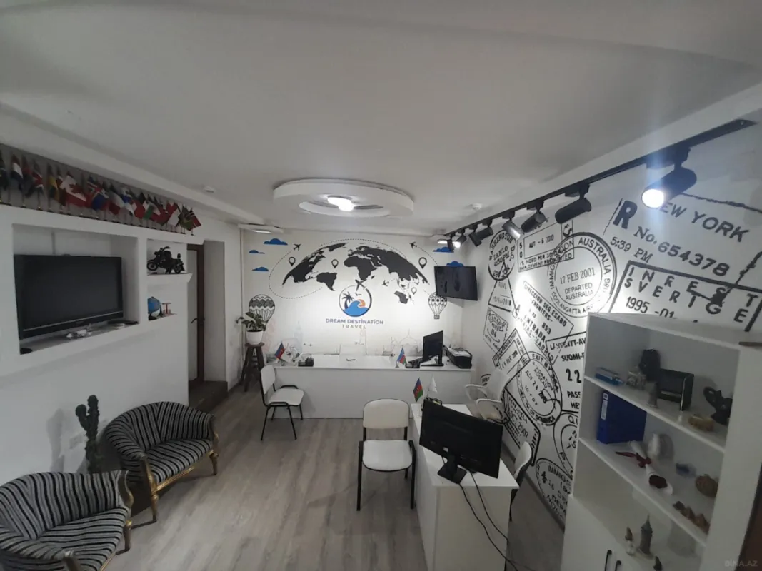 Kirayə verilir 1 otaqlı ofis 27 m²