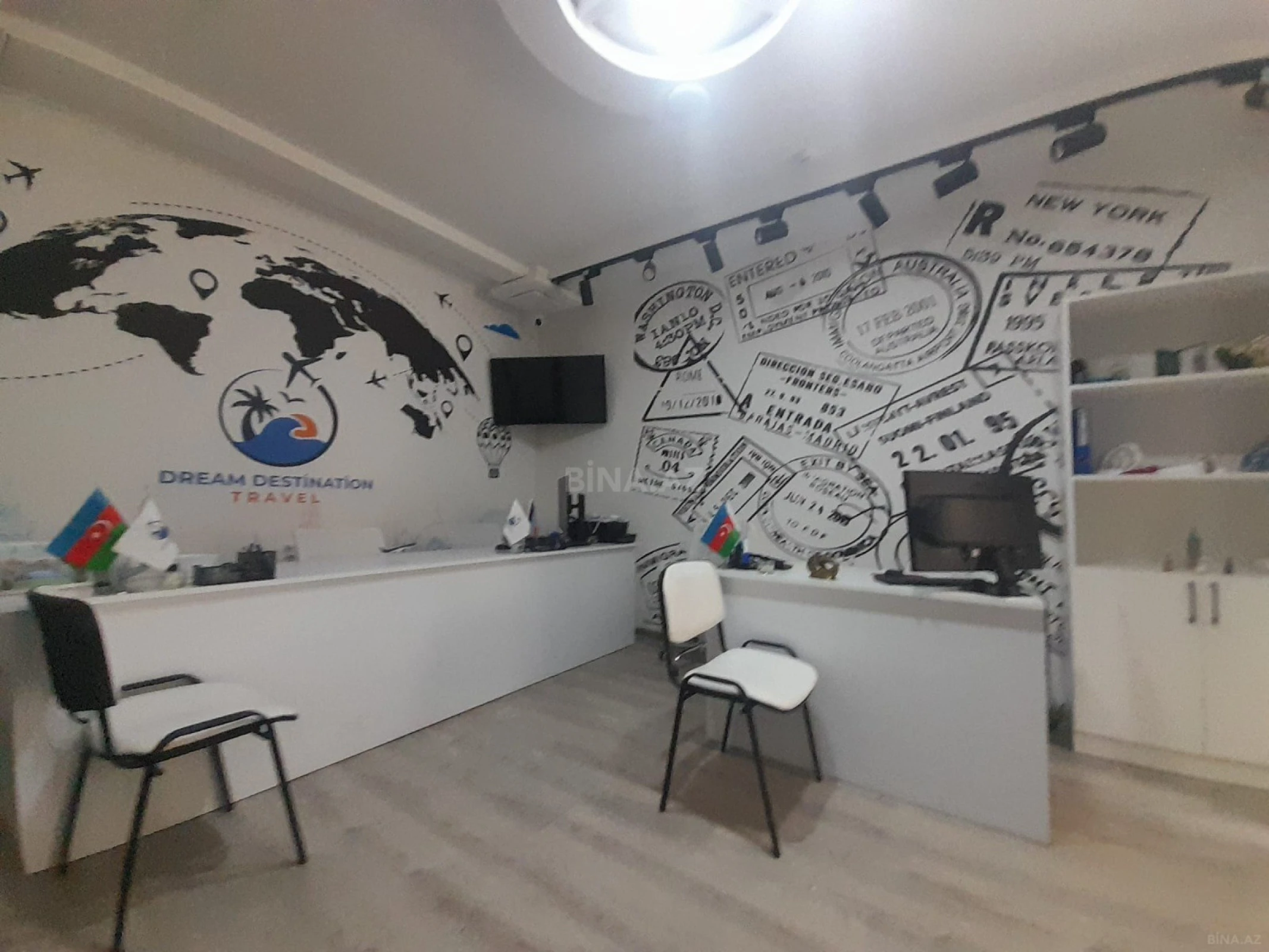 Kirayə verilir 1 otaqlı ofis 27 m²