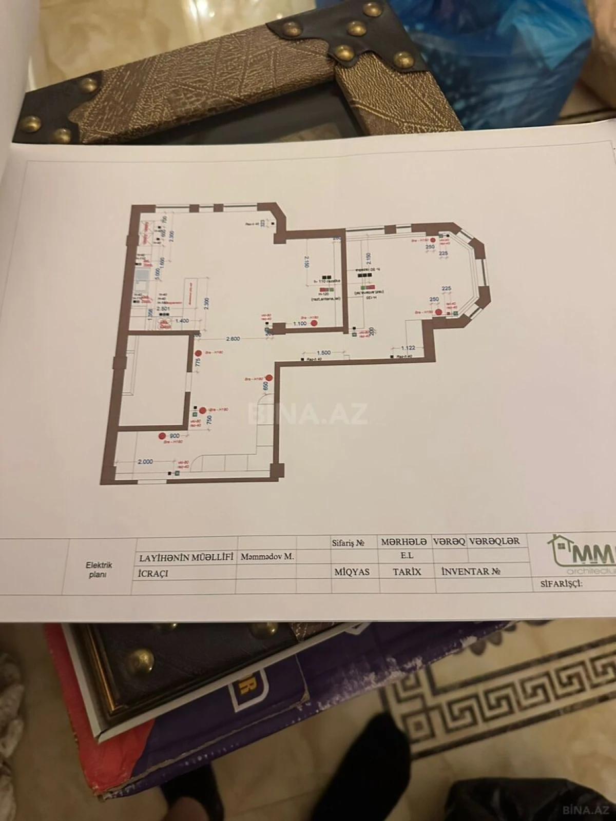 Satılır 2 otaqlı mənzil 100 m²