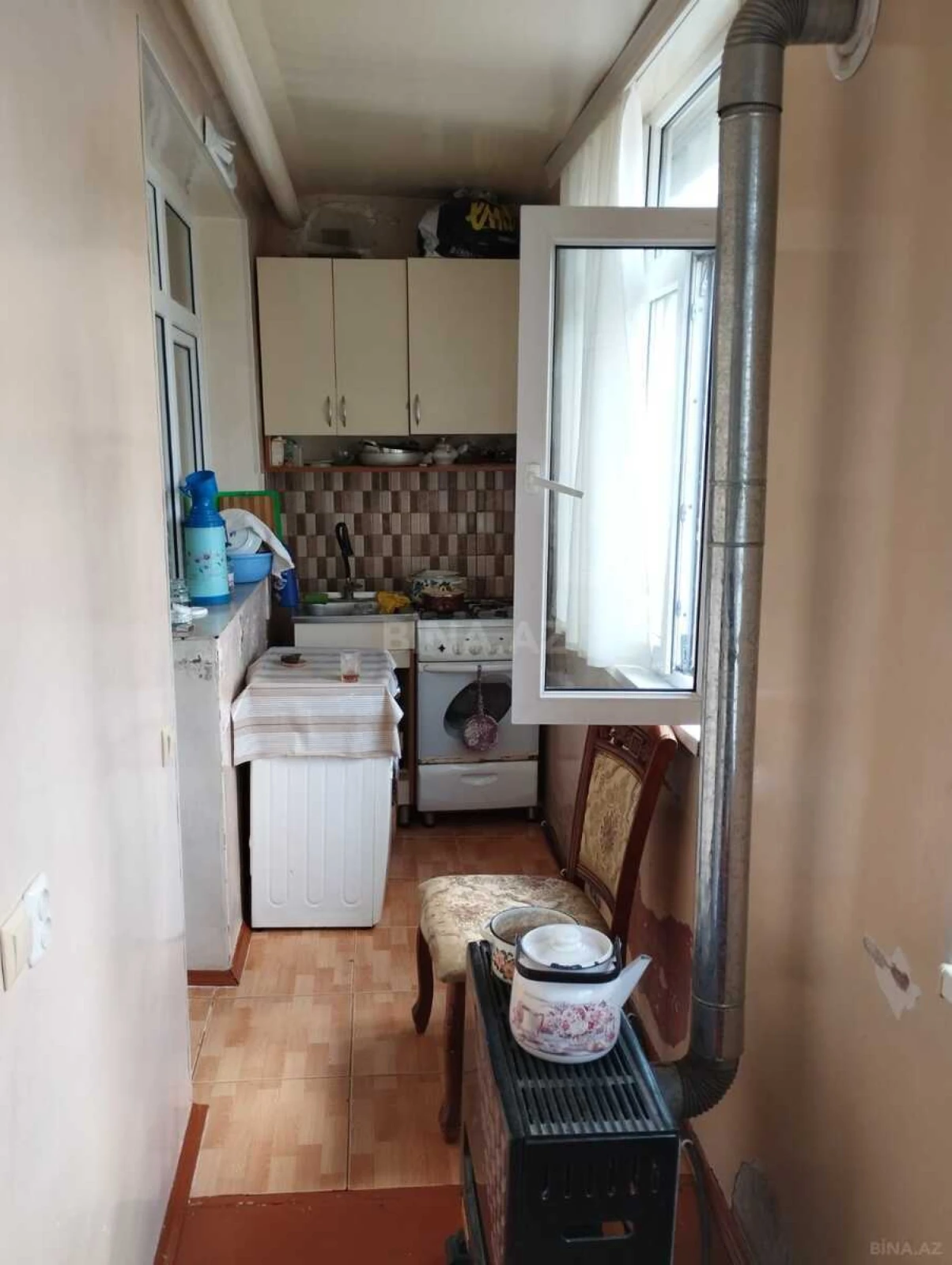 Satılır 1 otaqlı mənzil 35 m²