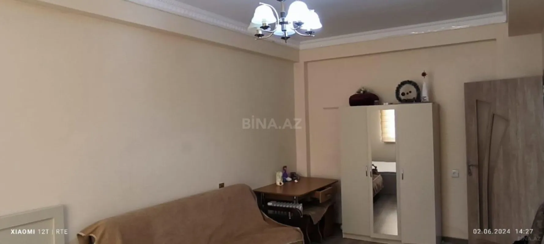Kirayə verilir 1 otaqlı mənzil 48 m²