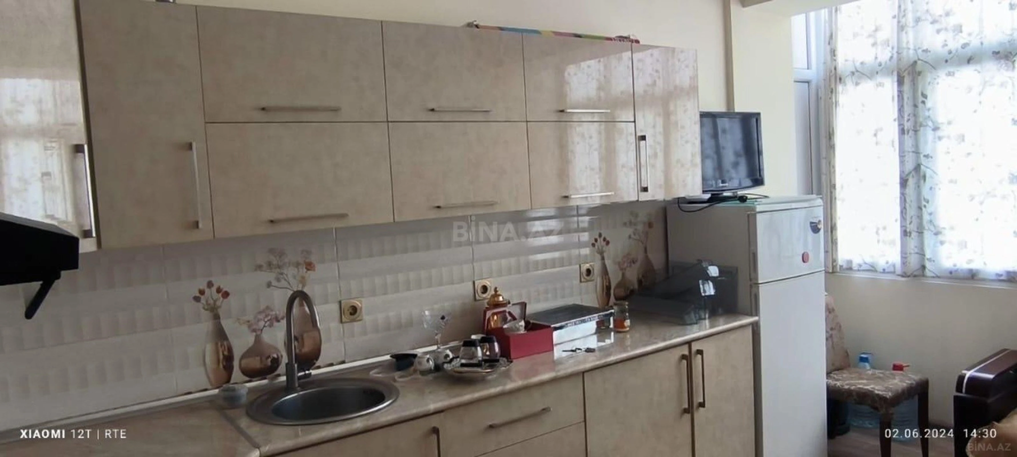Kirayə verilir 1 otaqlı mənzil 48 m²