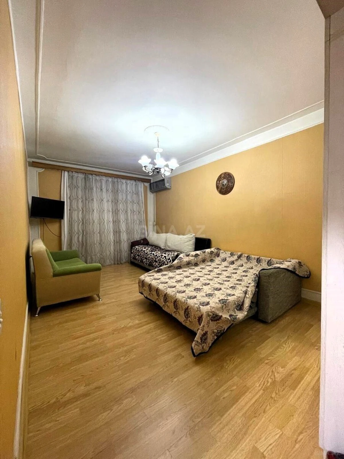 Kirayə verilir 1 otaqlı mənzil 55 m²
