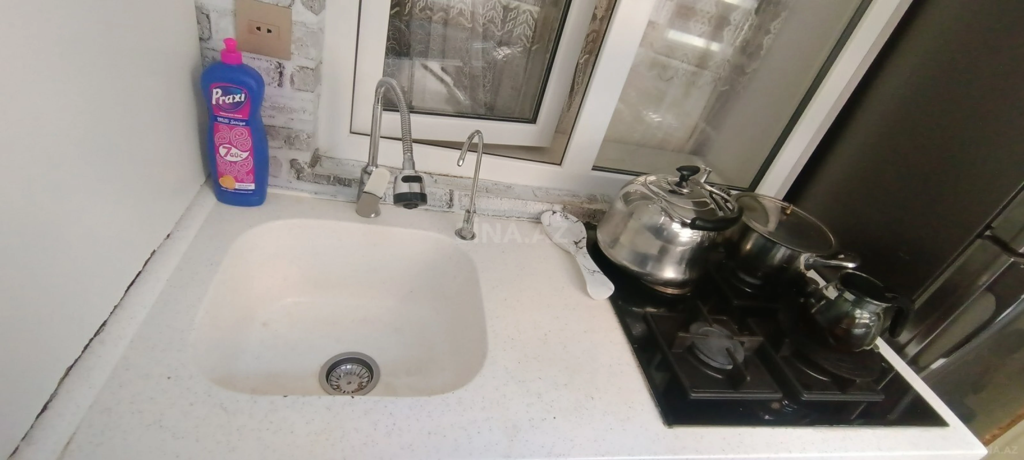 Satılır 2 otaqlı mənzil 55 m²