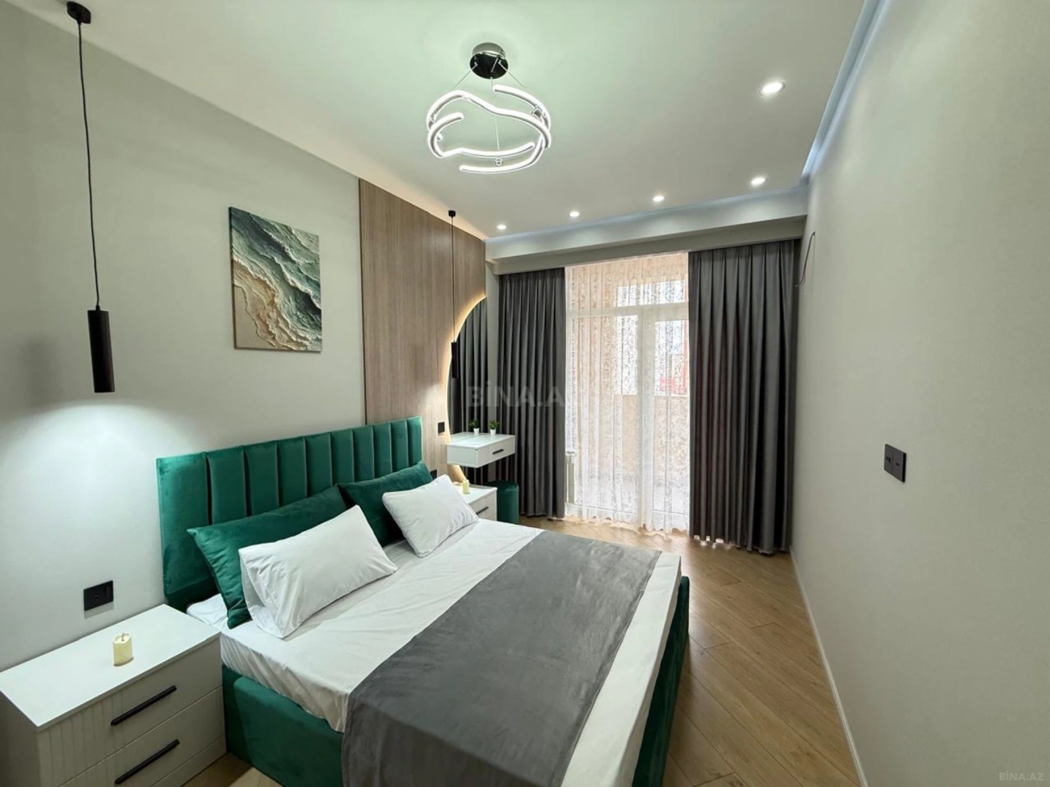 Satılır 2 otaqlı mənzil 57 m²