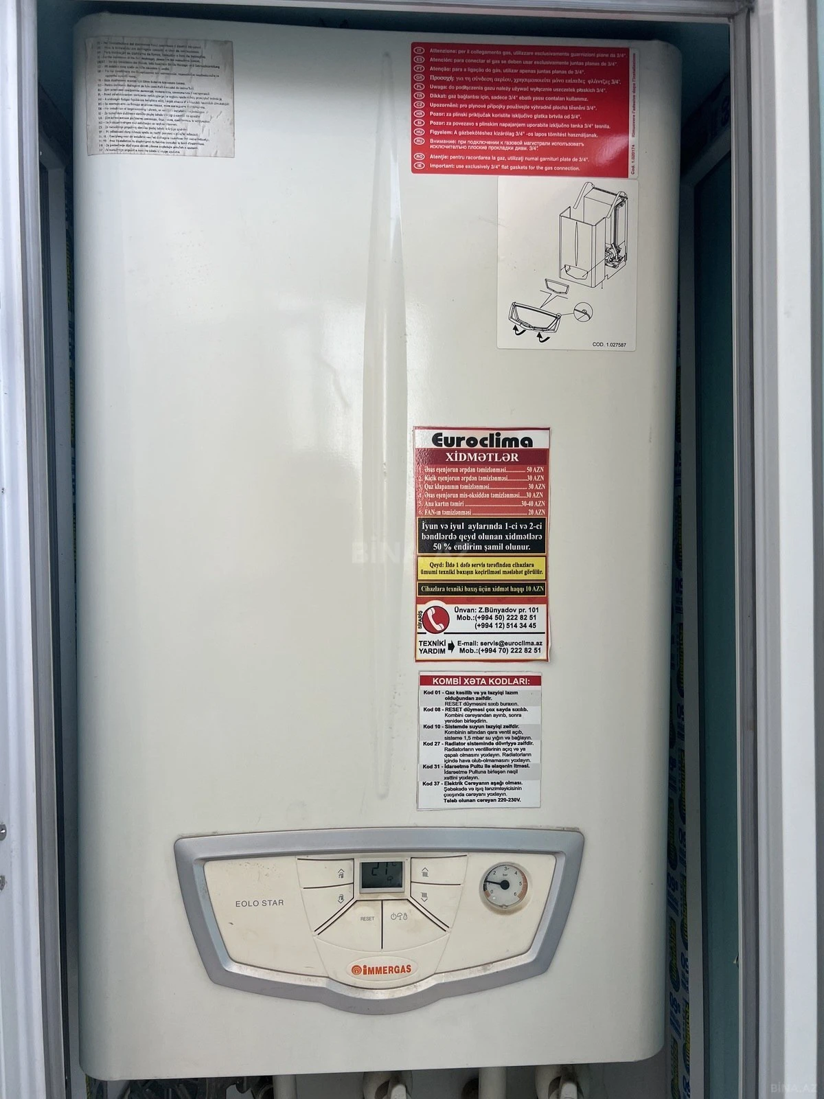 Satılır 4 otaqlı mənzil 163 m²