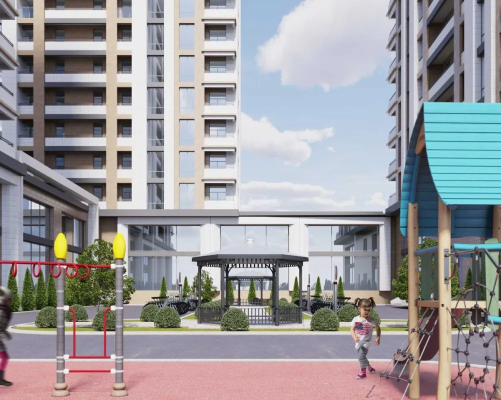 Satılır 1 otaqlı mənzil 53.4 m²