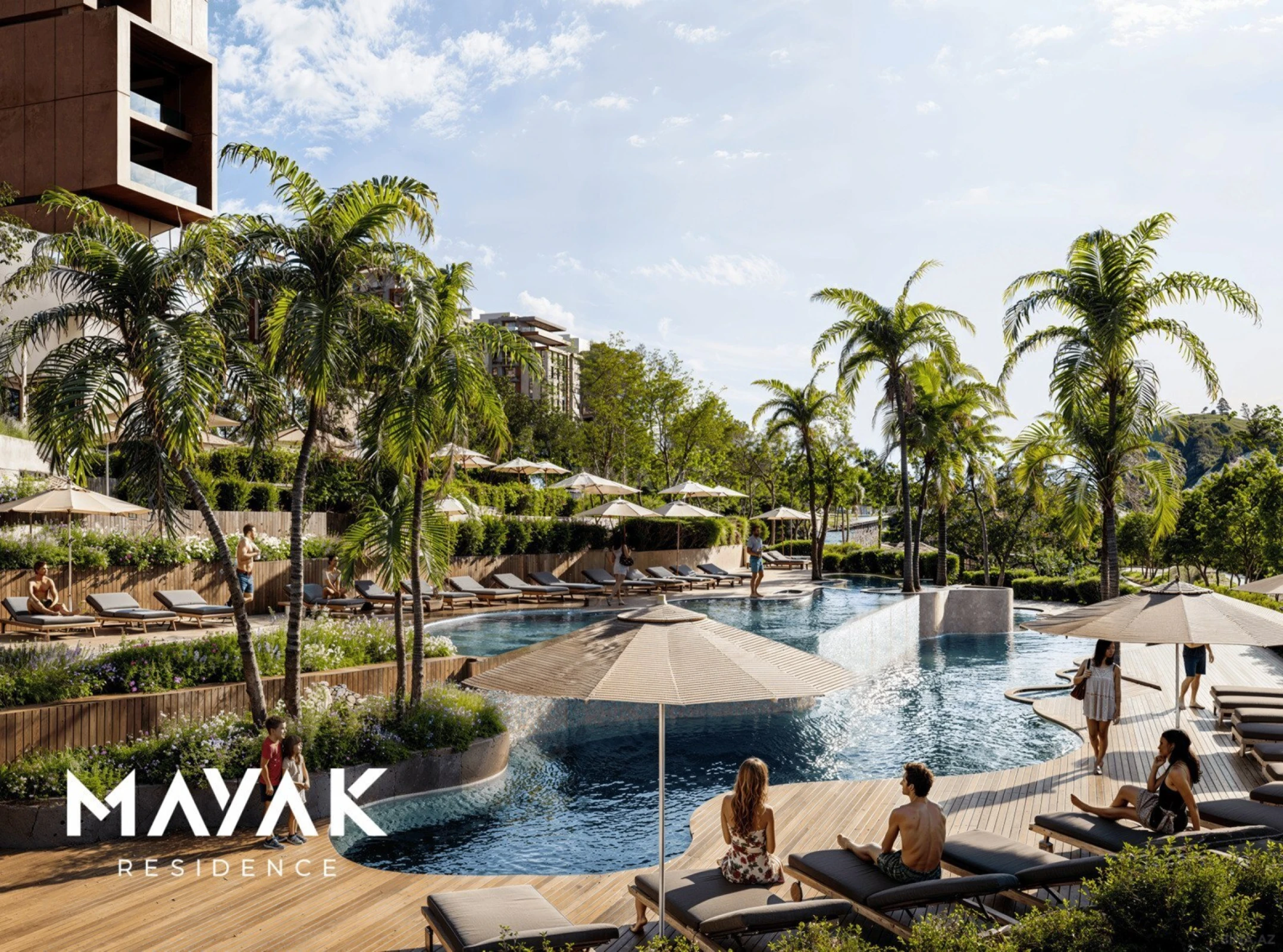 Satılır 2 otaqlı mənzil 53.9 m²