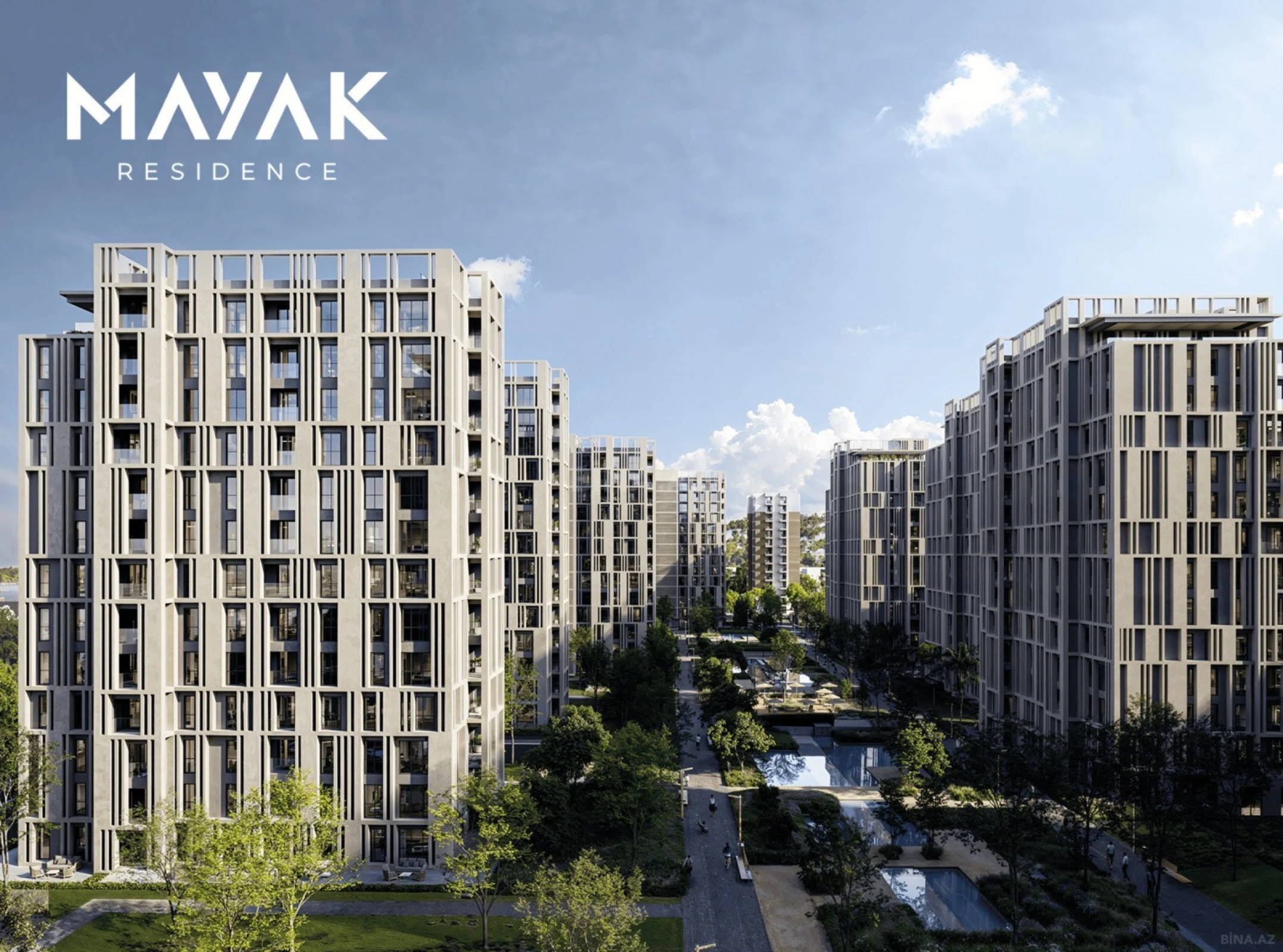 Satılır 2 otaqlı mənzil 53.9 m²