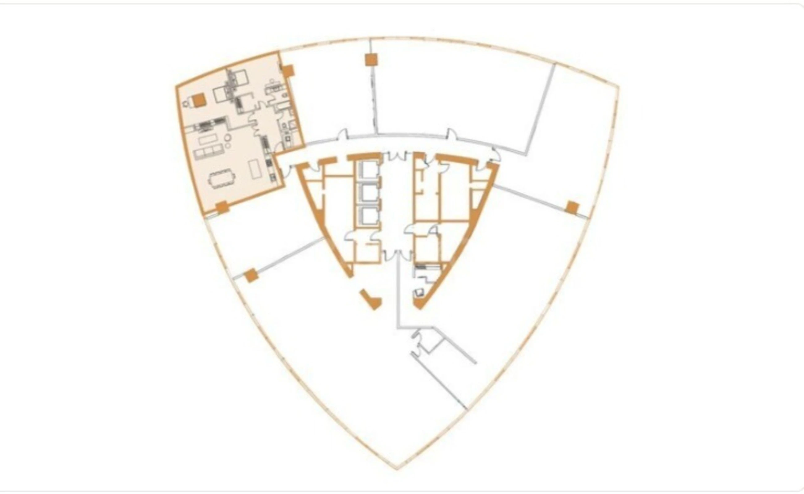Satılır 3 otaqlı mənzil 173 m²