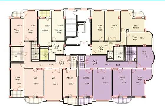 Satılır 4 otaqlı mənzil 203 m²