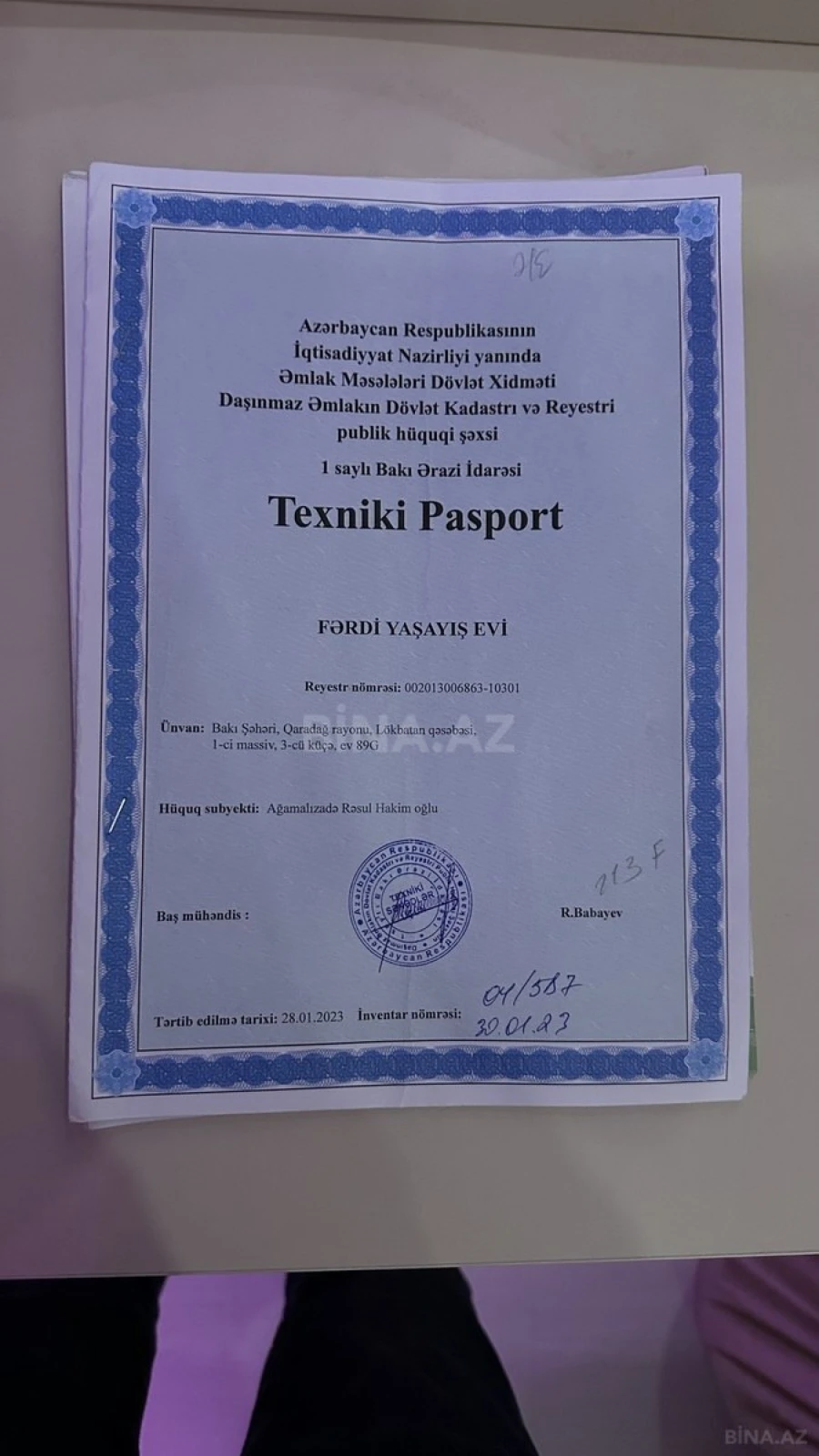 Satılır 3 otaqlı həyət evi 102 m²