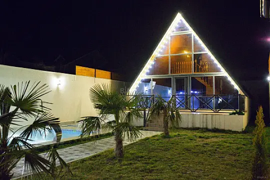 Kirayə verilir 3 otaqlı həyət evi 120 m² — Qəbələ 3 otaq 120.00 m²