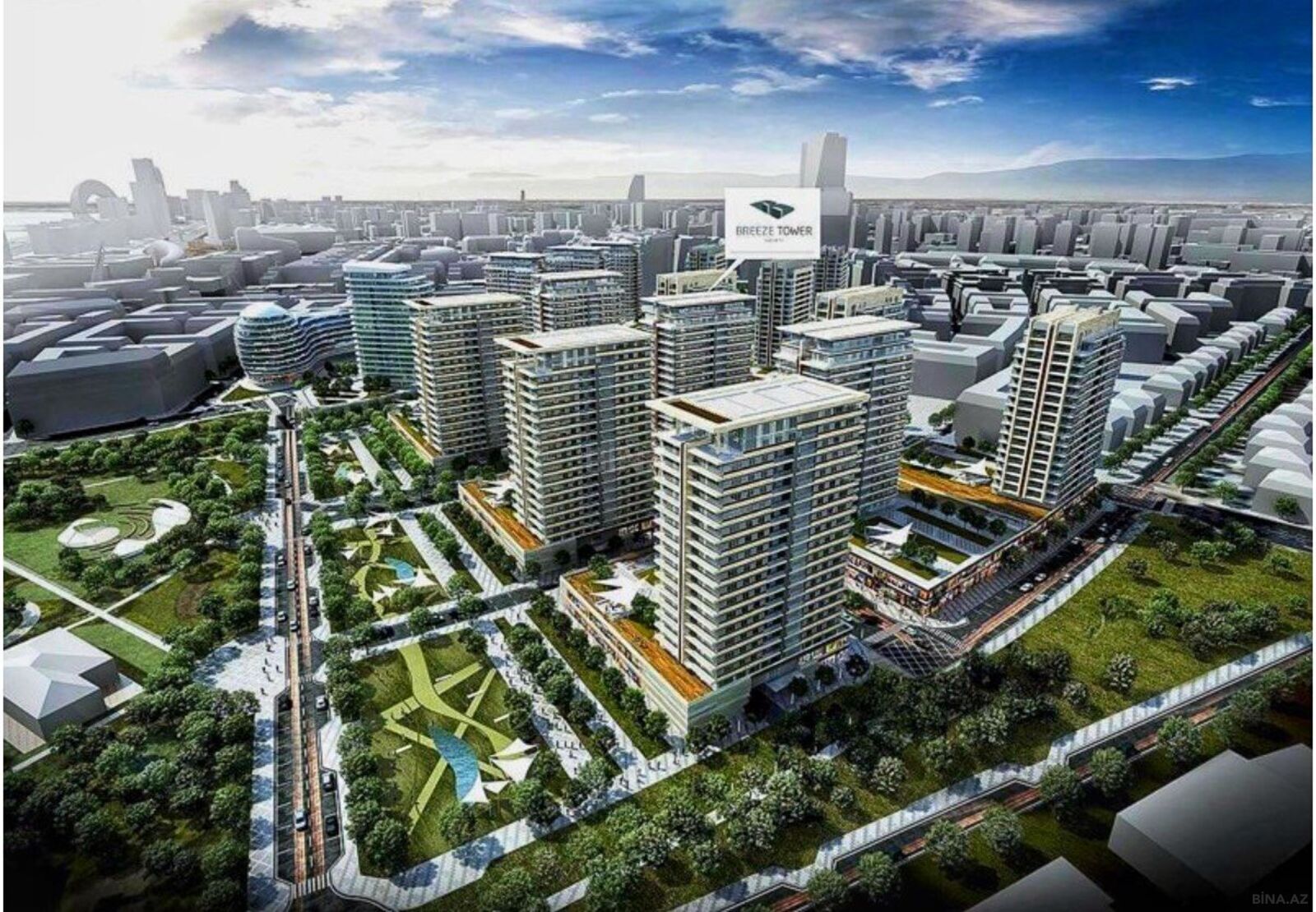 Kirayə verilir 2 otaqlı mənzil 65 m² — Bakı, Xətai 2 otaq 65.00 m²