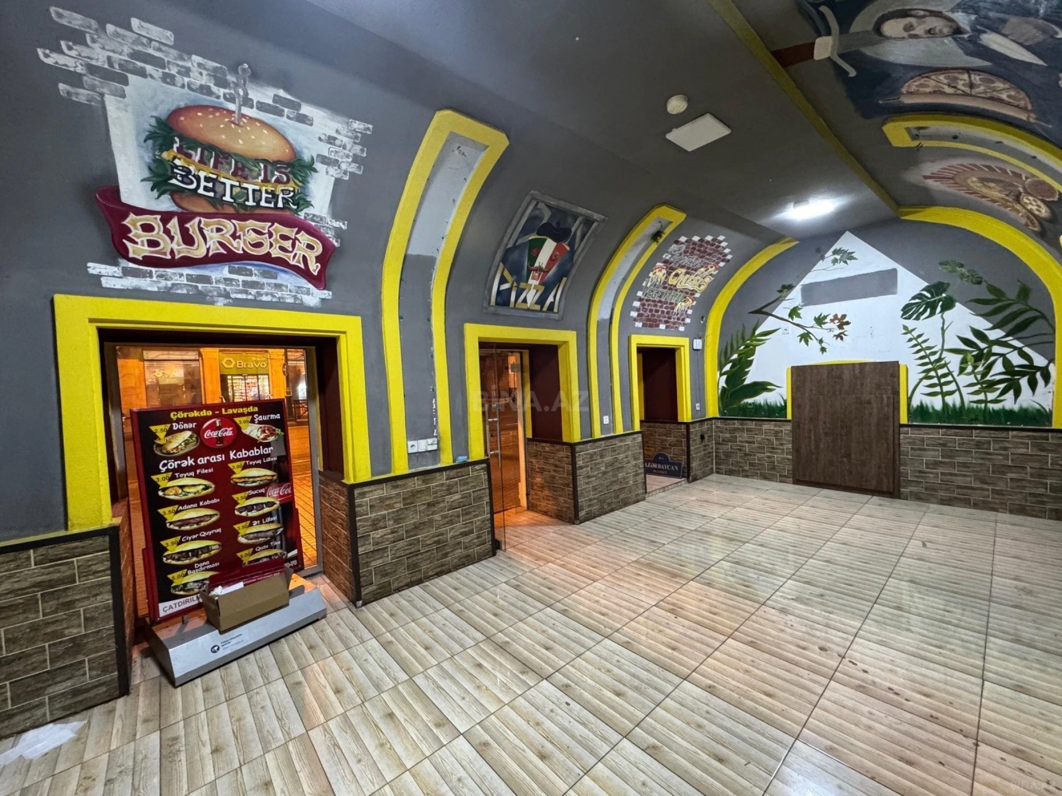 Kirayə verilir obyekt 125 m²