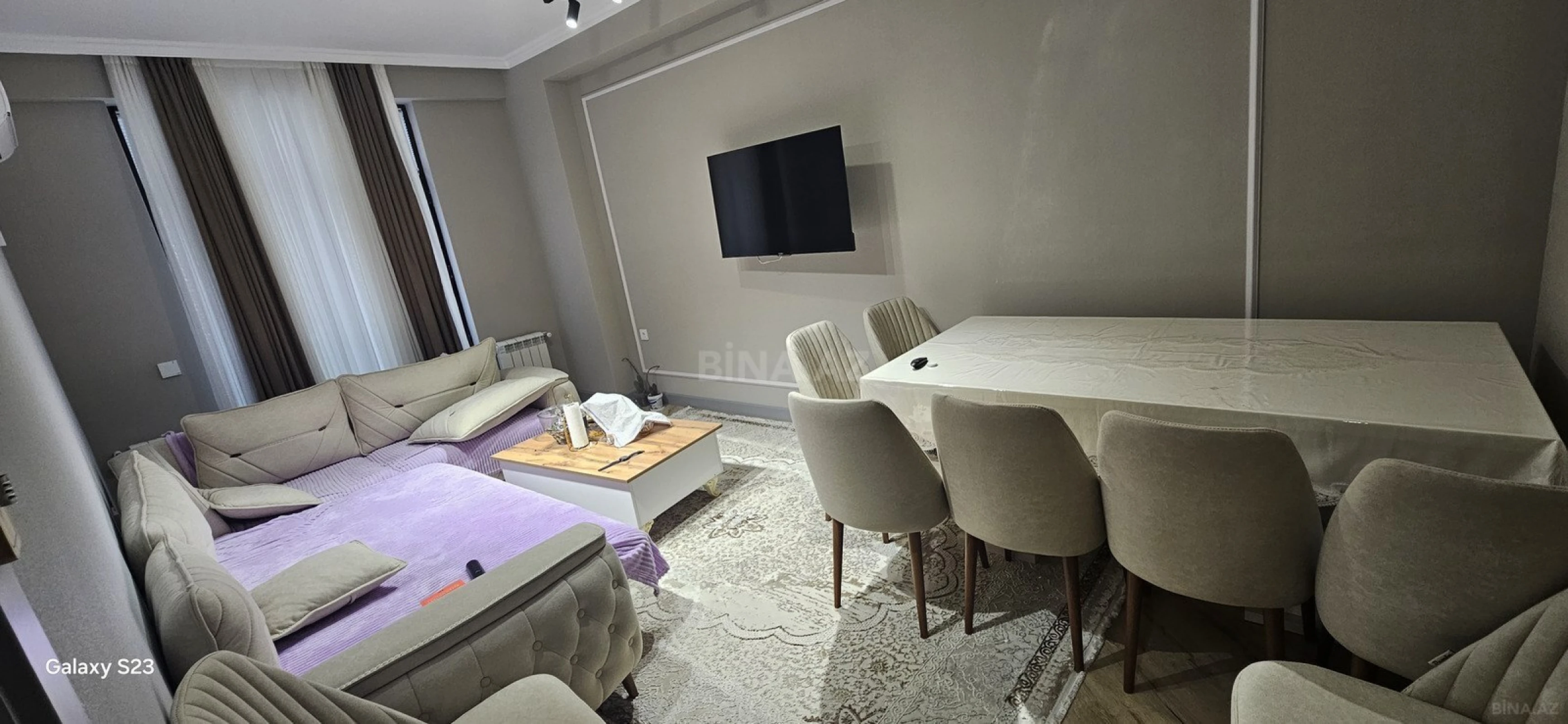 Satılır 2 otaqlı mənzil 85.6 m²