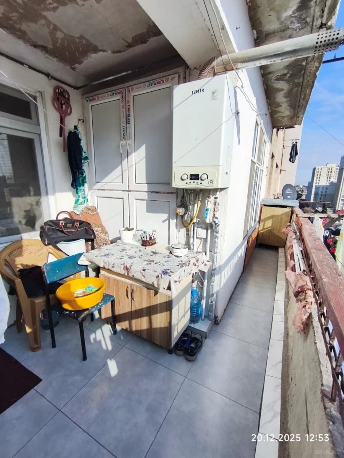 Satılır 5 otaqlı mənzil 120 m²