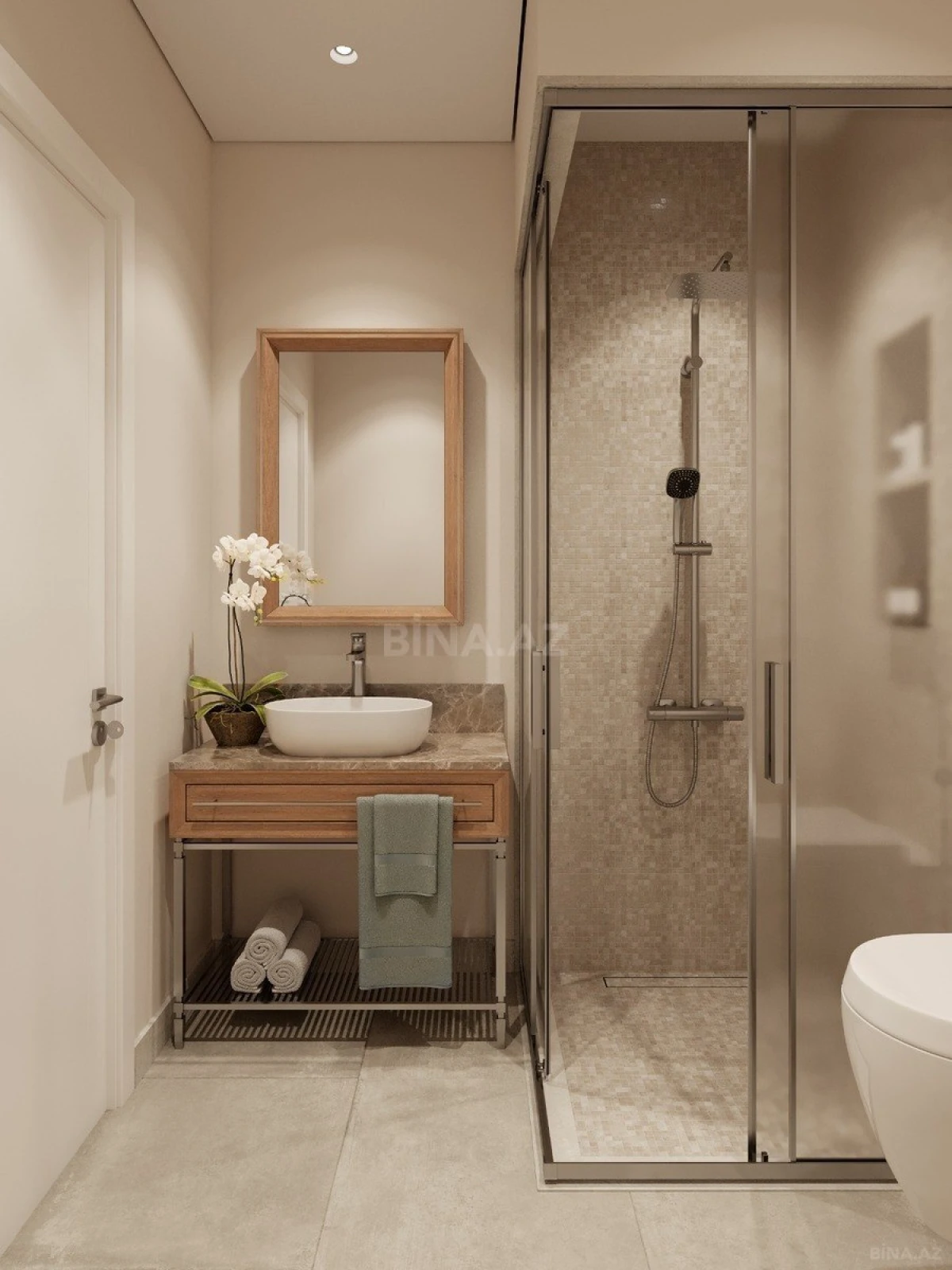 Satılır 1 otaqlı mənzil 38.6 m²