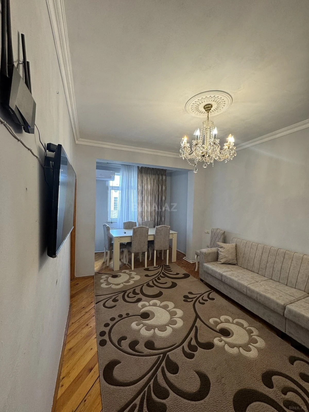 Kirayə verilir 2 otaqlı mənzil 55 m²