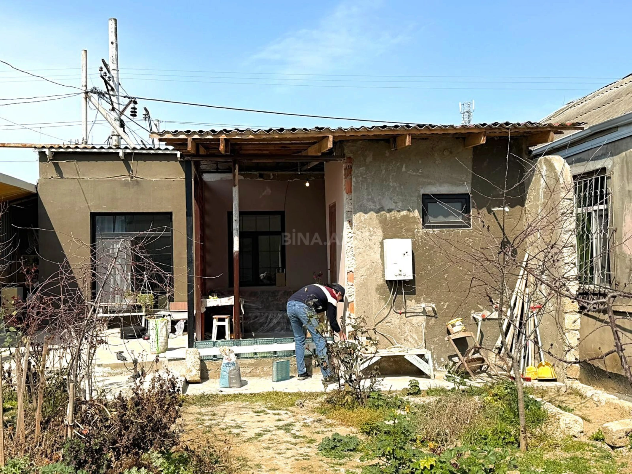 Satılır 1 otaqlı həyət evi 40 m²