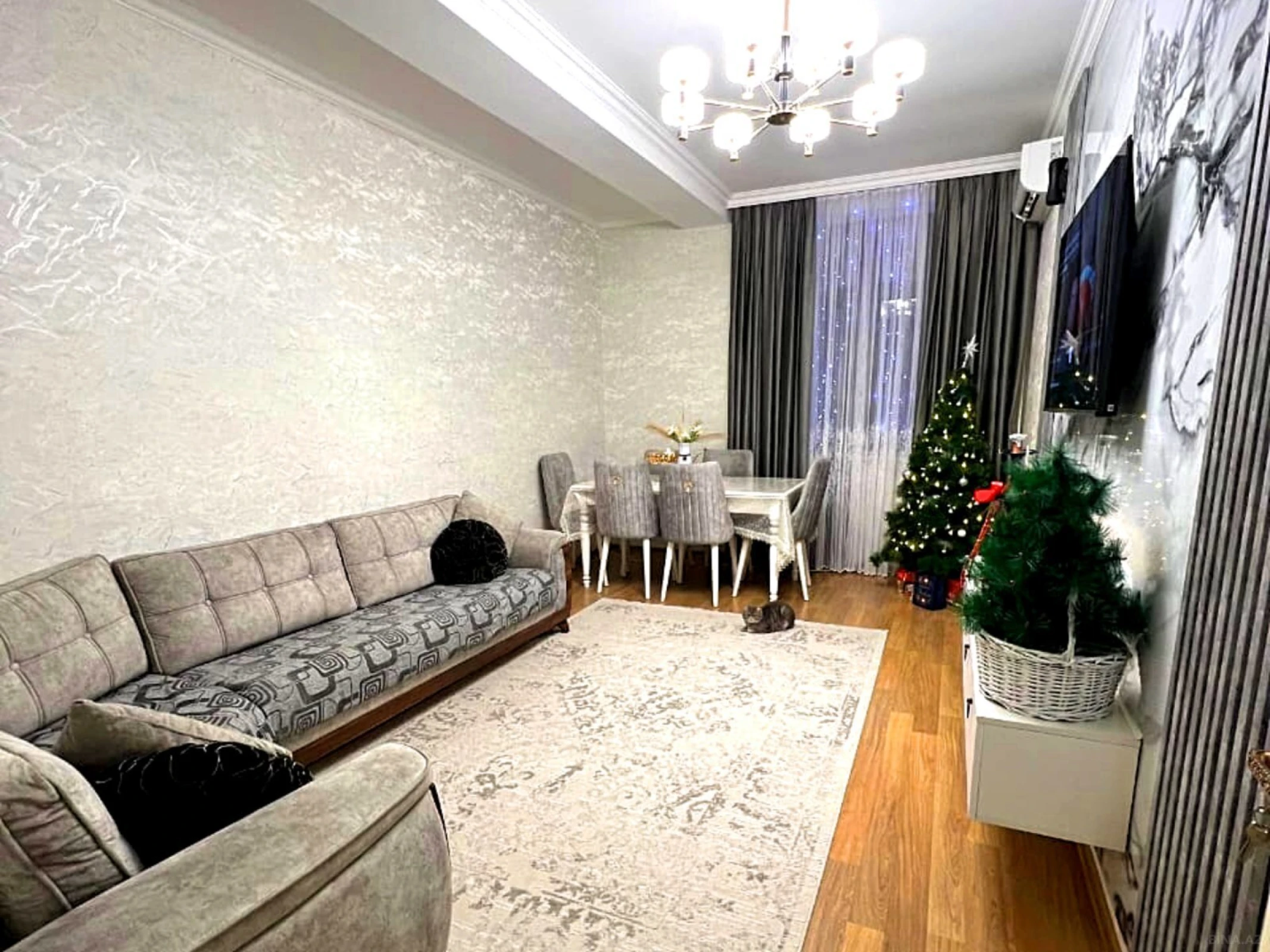 Satılır 2 otaqlı mənzil 58 m²