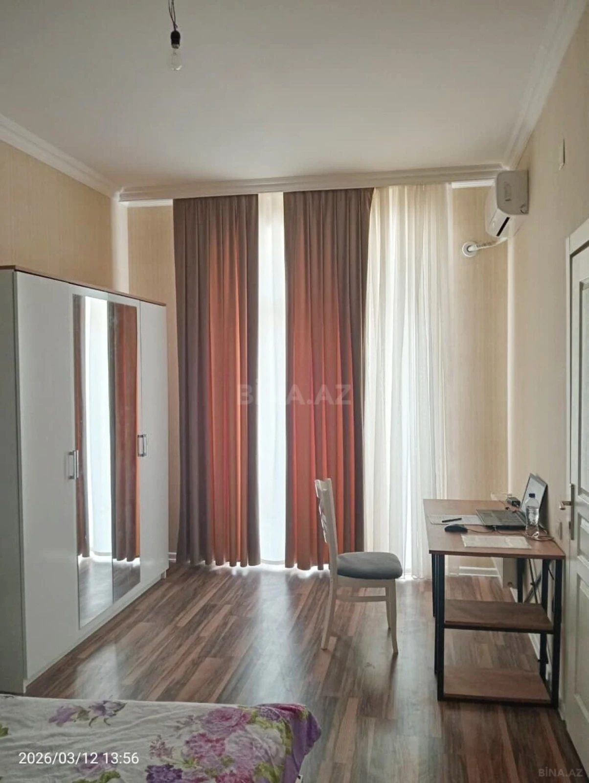 Kirayə verilir 1 otaqlı mənzil 45 m²
