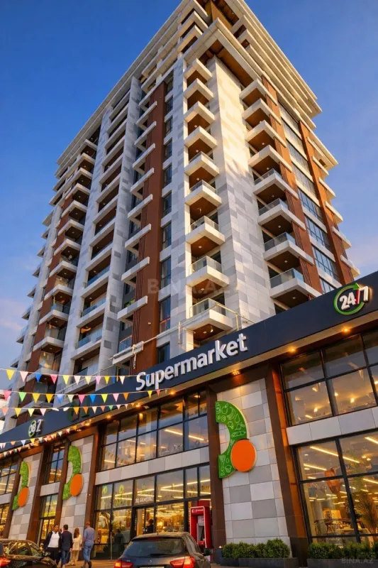 Satılır 2 otaqlı mənzil 104.4 m²