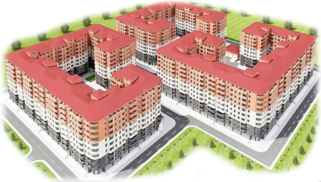 Satılır 3 otaqlı mənzil 74.2 m²