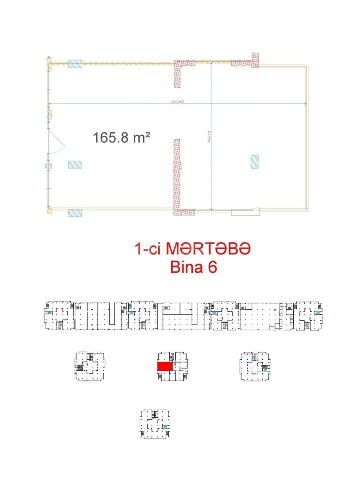 Satılır obyekt 165.8 m²