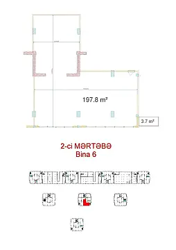 Satılır obyekt 197.8 m²