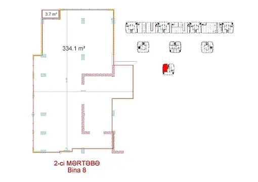 Satılır obyekt 334.1 m²