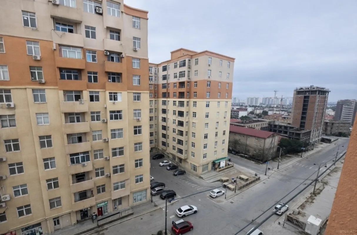 Satılır 2 otaqlı mənzil 63 m²
