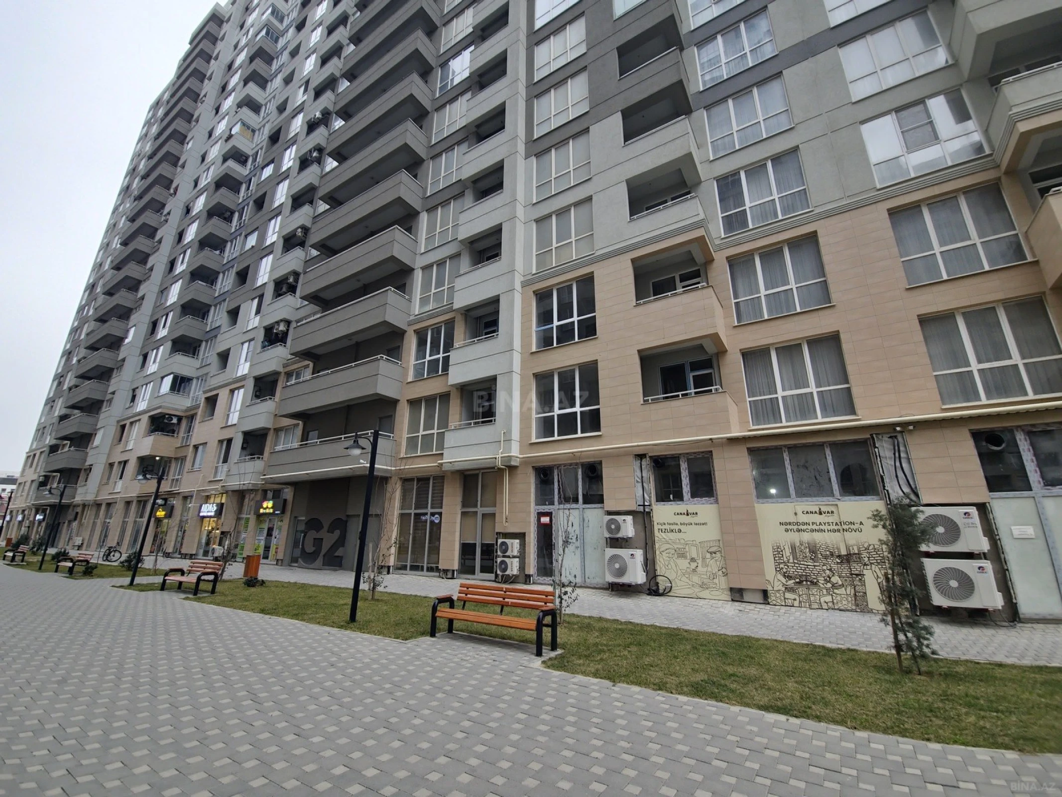 Satılır 2 otaqlı mənzil 50 m²