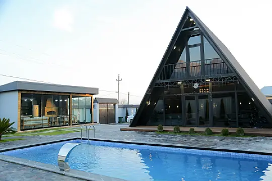 Kirayə verilir 3 otaqlı həyət evi 120 m² — Qəbələ 3 otaq 120.00 m²