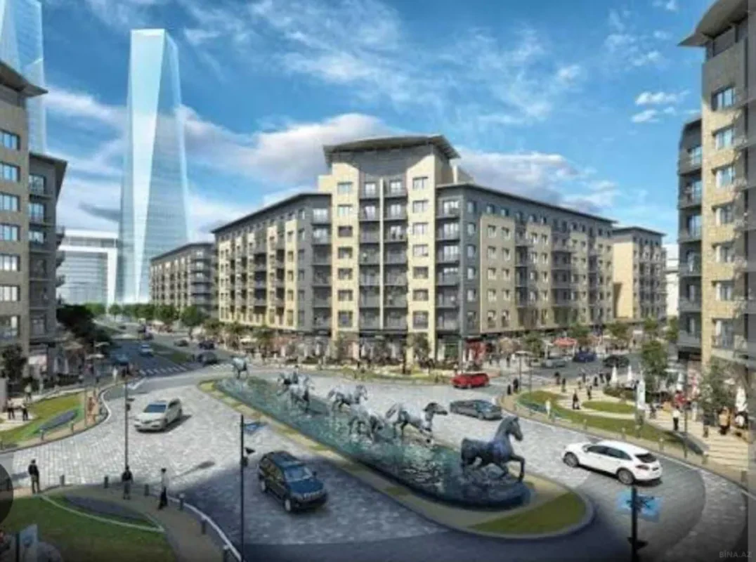Satılır 4 otaqlı mənzil 163 m²