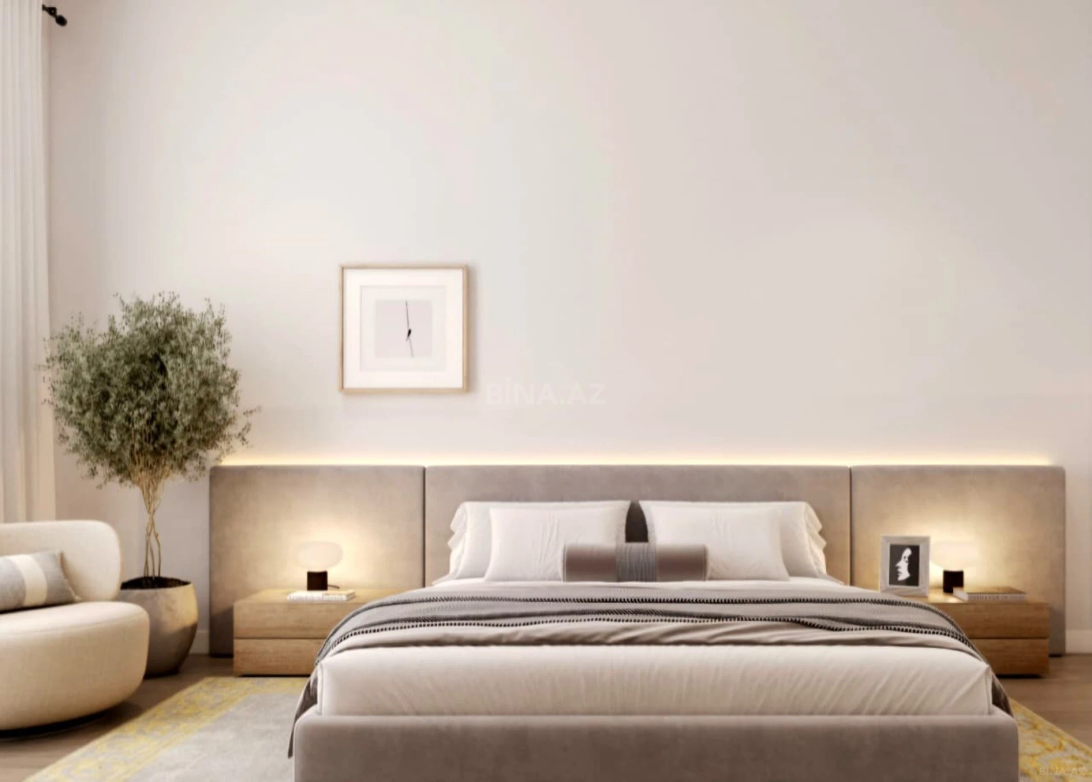 Satılır 3 otaqlı mənzil 114.9 m²