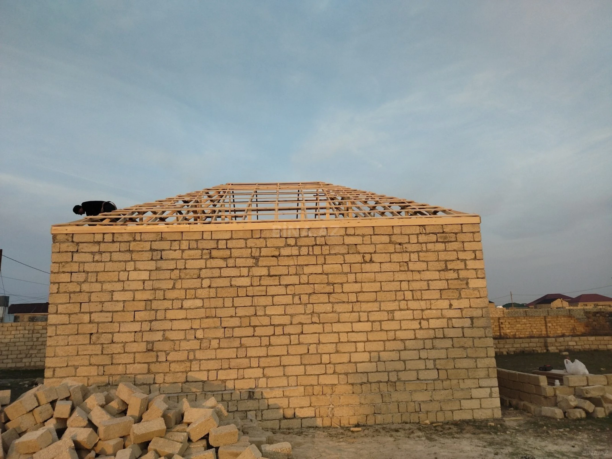 Satılır 3 otaqlı həyət evi 75 m²