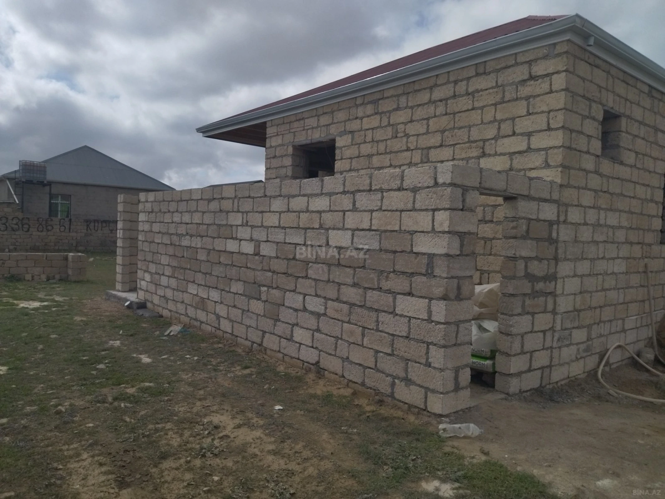 Satılır 3 otaqlı həyət evi 75 m²