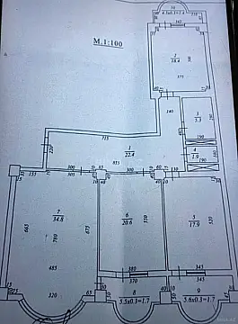 Satılır 3 otaqlı mənzil 137 m²