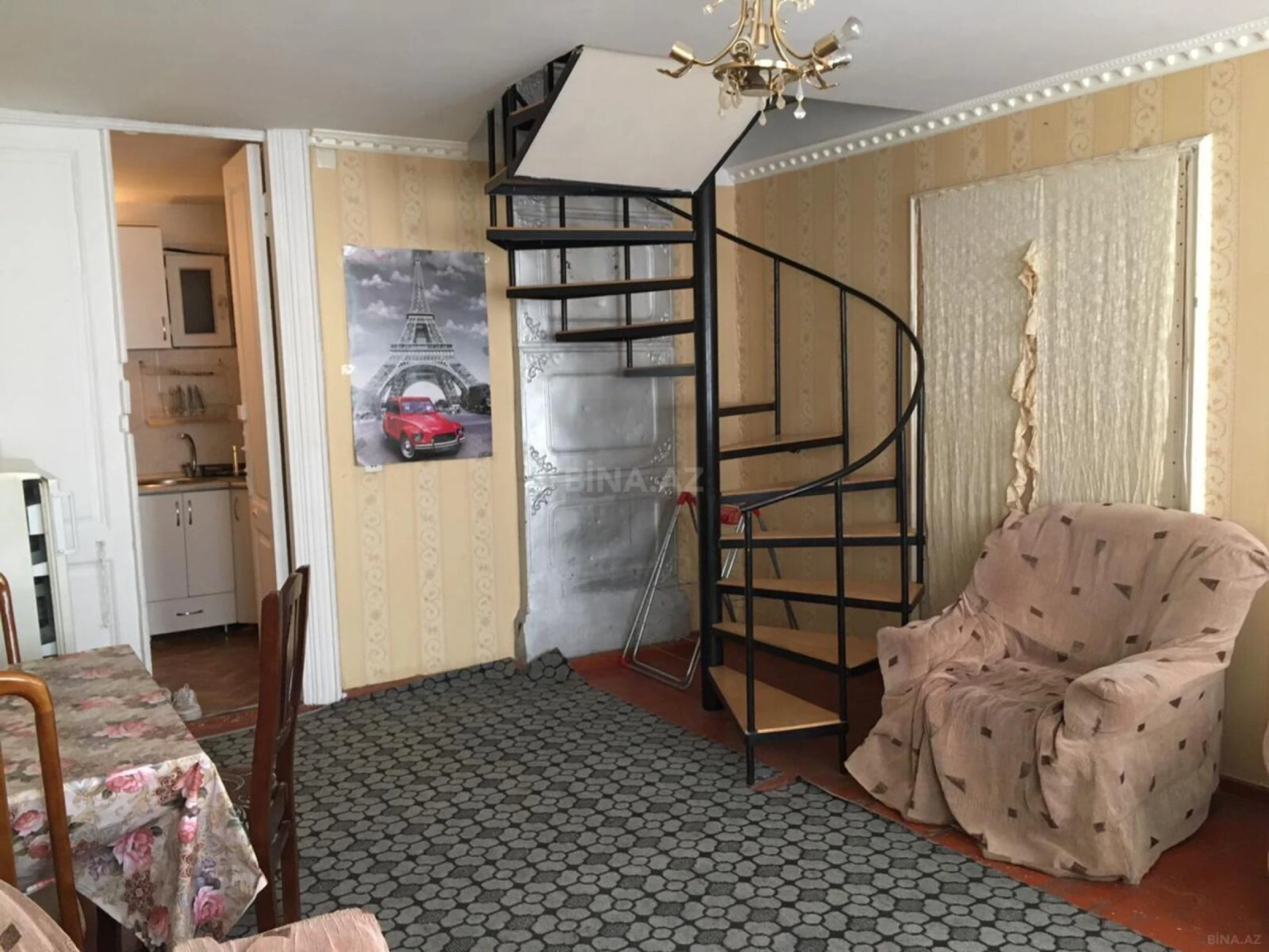 Kirayə verilir 2 otaqlı mənzil 50 m²