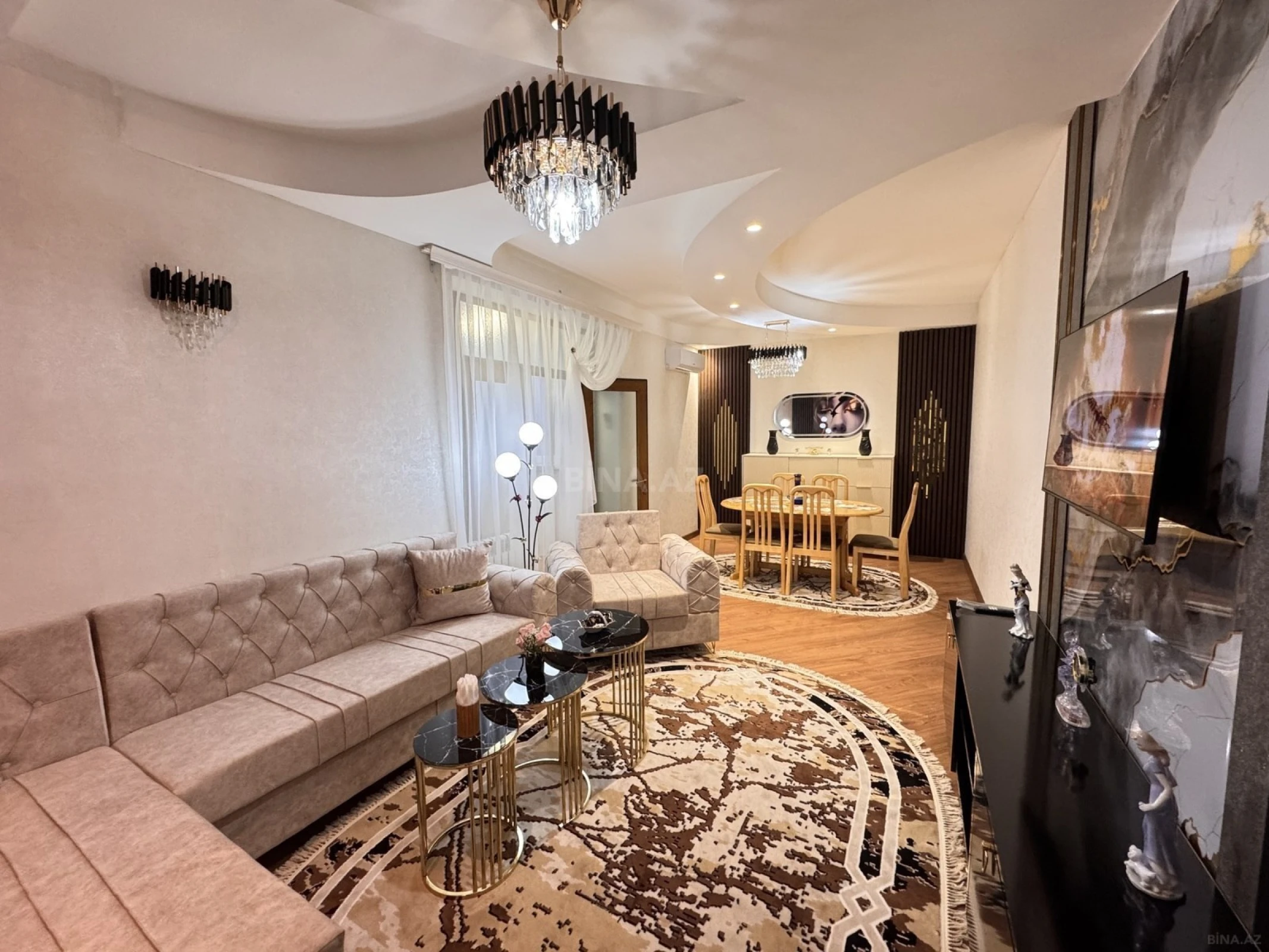 Kirayə verilir 3 otaqlı mənzil 100 m²