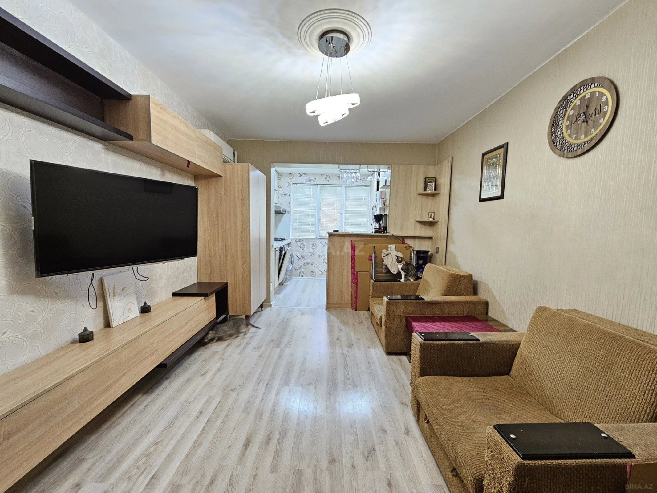 Satılır 2 otaqlı mənzil 35 m²