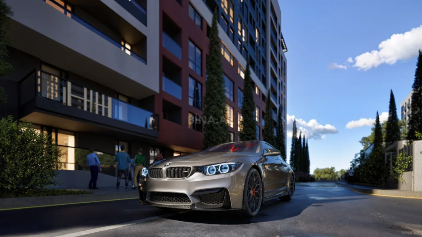 Satılır 1 otaqlı mənzil 54 m²