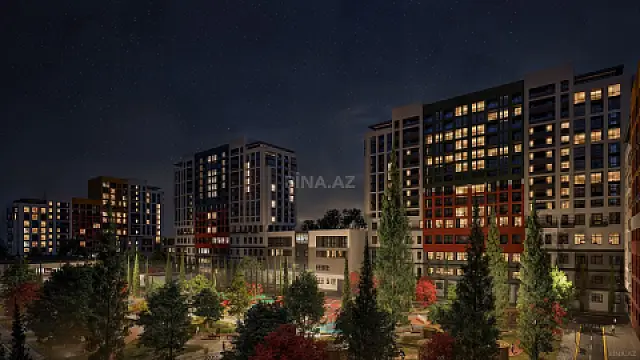 Satılır 1 otaqlı mənzil 54 m²