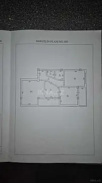 Satılır 3 otaqlı mənzil 95 m²