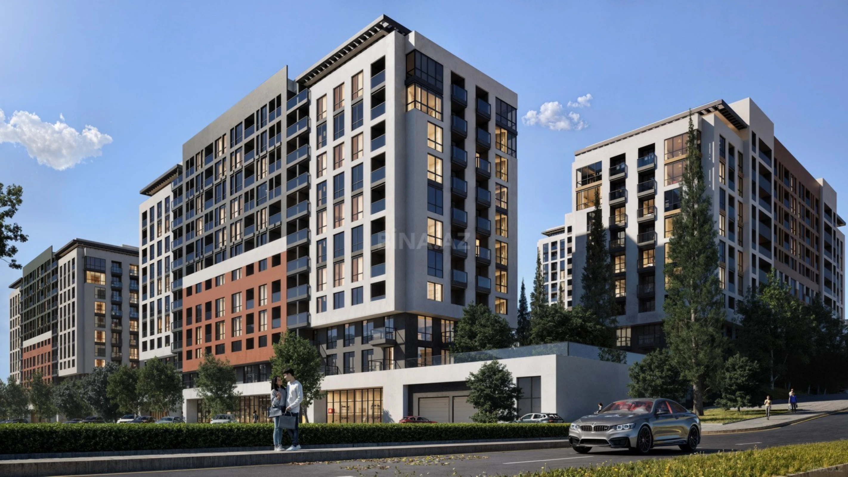 Satılır 2 otaqlı mənzil 83 m²