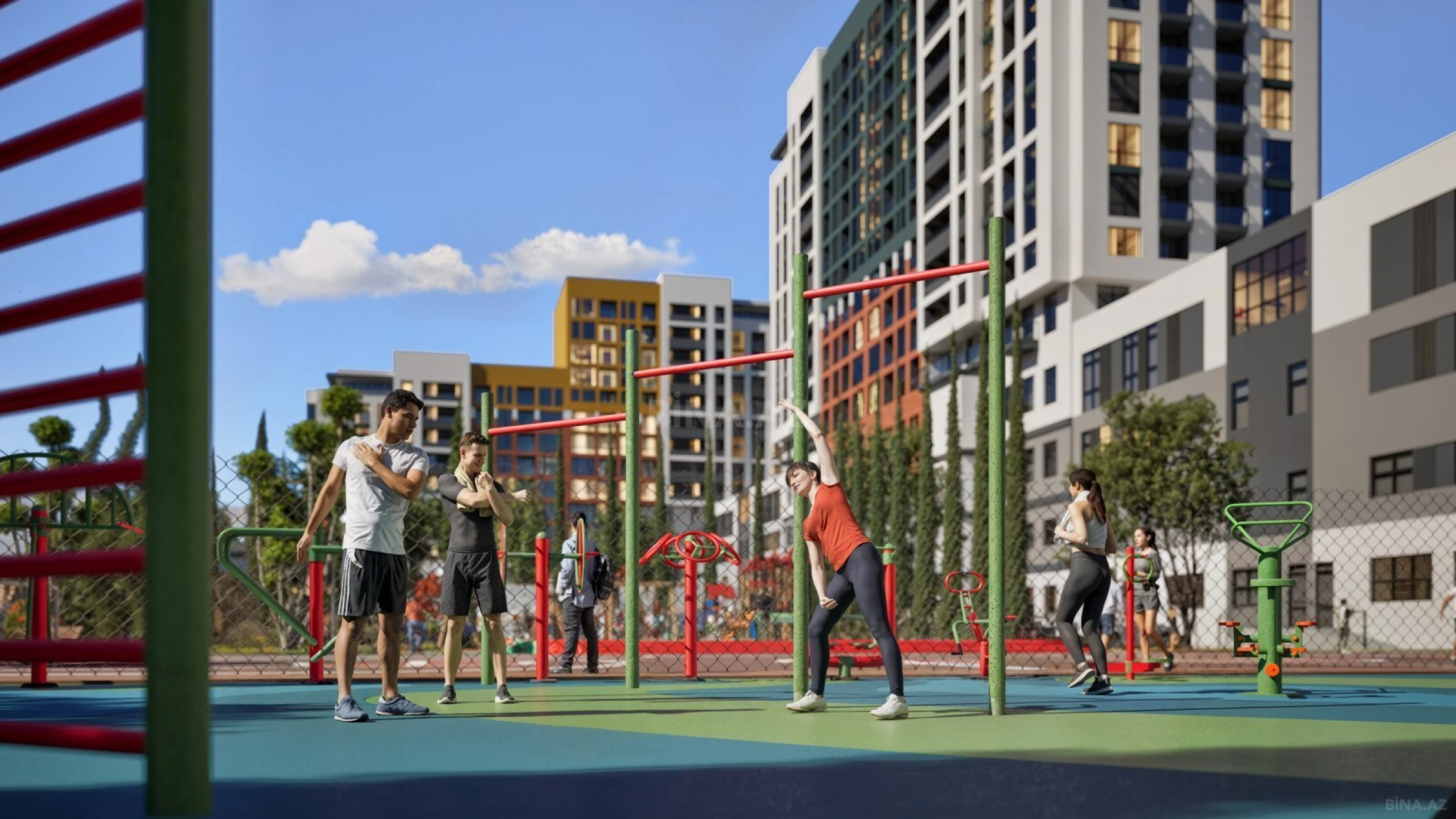 Satılır 3 otaqlı mənzil 118 m²