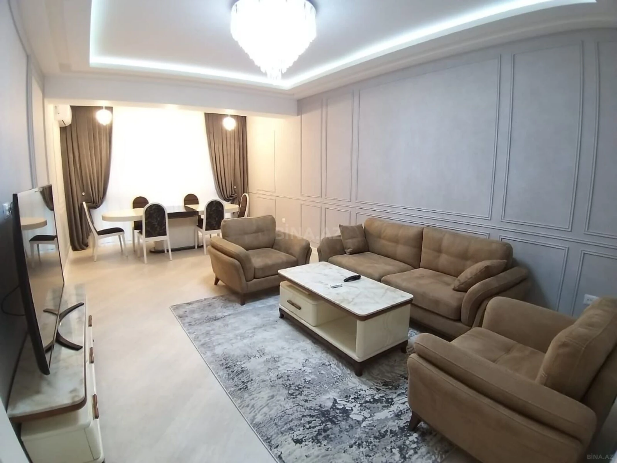 Kirayə verilir 3 otaqlı mənzil 140 m²