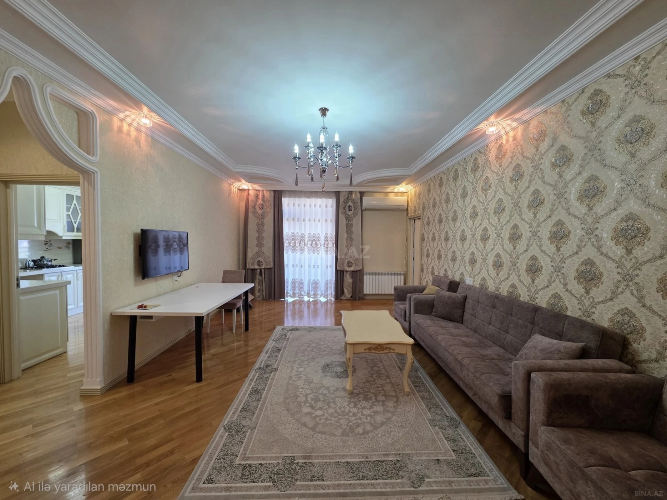 Kirayə verilir 3 otaqlı mənzil 120 m²